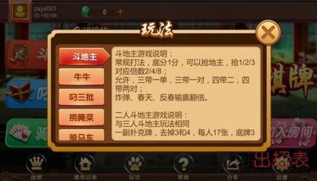 镇雄扑克关春天